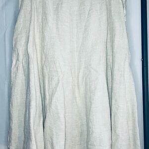 Talbots Cream Maxi Skirt